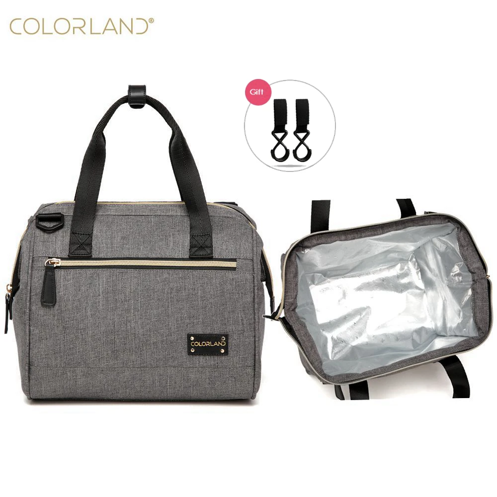 

Colorland Tote Baby Bags For mom Bottle Bag Insulation Bags Aluminum foil Infant Baby Food Warmer Thermos Lunch Box Thermo Bag