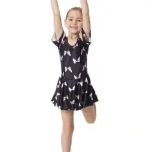 Мусульманский купальник с коротким рукавом для девочек, купальник, скромный стиль мусульманский для плавания, одежда для исламских детей, мусульманских девочек, арабское пляжное платье