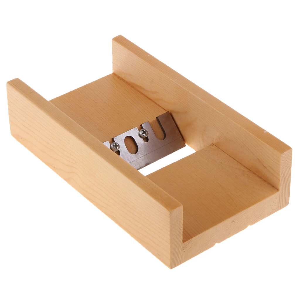 Wooden Soaps Beveler Planer Wood Box Soap Cutter Mold for Handmade Soap Candle Making Tools