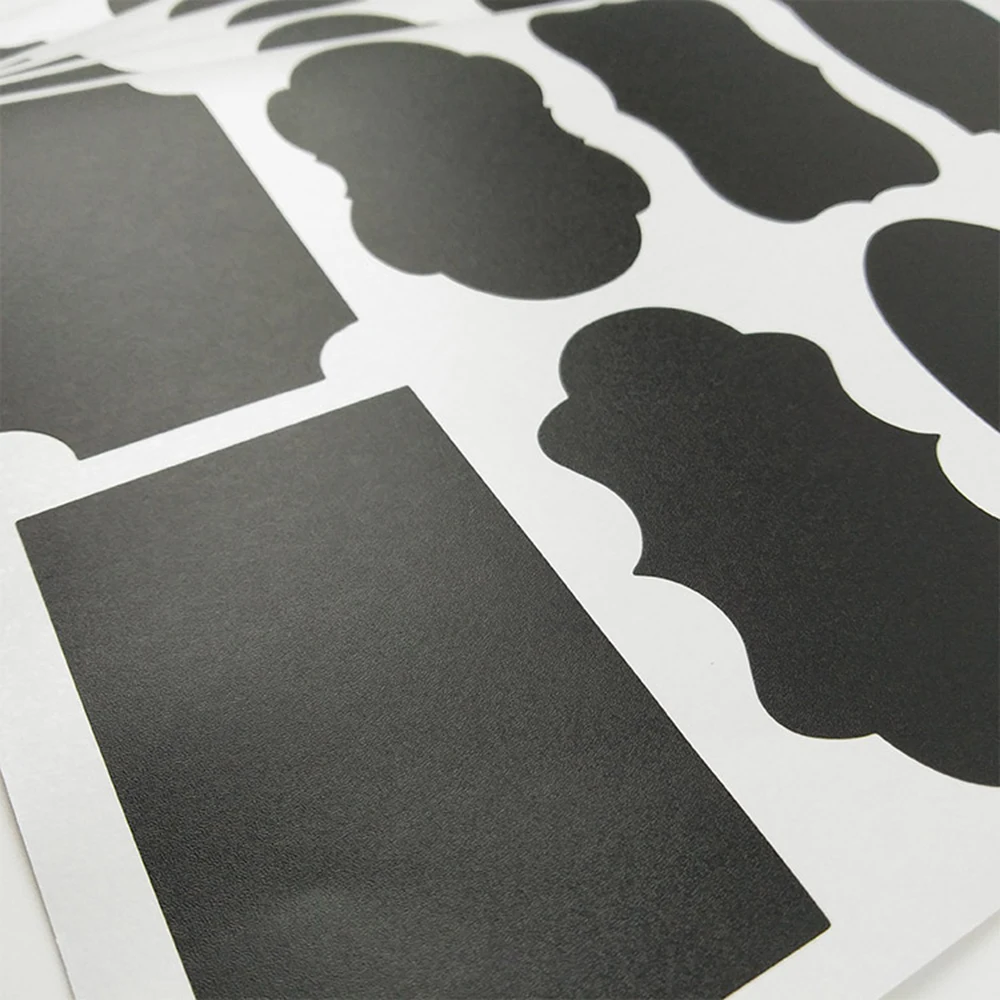 Blackboard Craft Chalkboard  Stickers Black Bottle DIY Stiky Stickers
