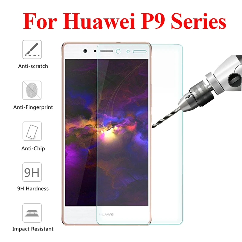 Защитное стекло для huawei P9 lite mini Закаленное huawey hawei P 9 plus светильник P9lite safety verre tremp