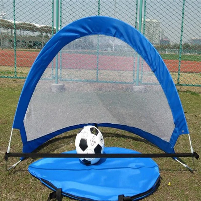 120 см портативные складные футбольные ворота сетка для футбольных ворот детские спортивные игрушки для активного отдыха вентиляторы принадлежности