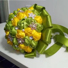 Диаметр 20 см Свадебный букет ручной работы Искусственный цветок розы buque casamento Свадебный букет для украшения свадьбы