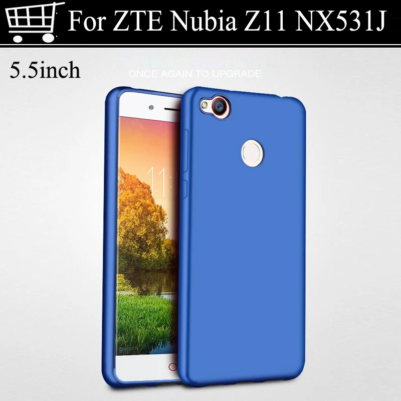 Роскошный чехол для ZTE nubia z11 NX531J с полным покрытием на 360 градусов жесткий матовый