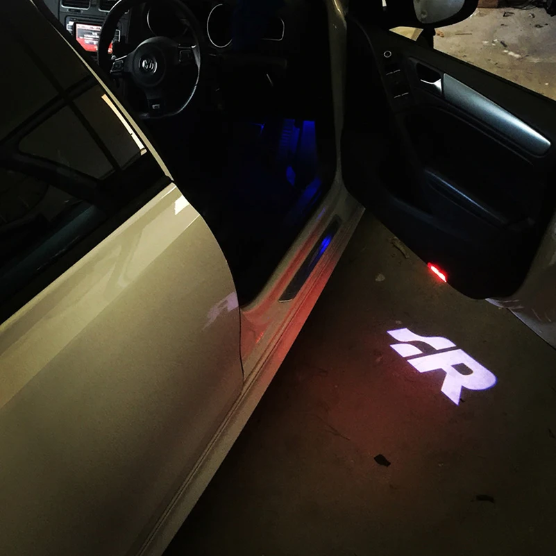 LED-Door-Warning-Light-With-For-VW-Logo-Projector-FOR-VW-golf-4-mk4-touran-caddy