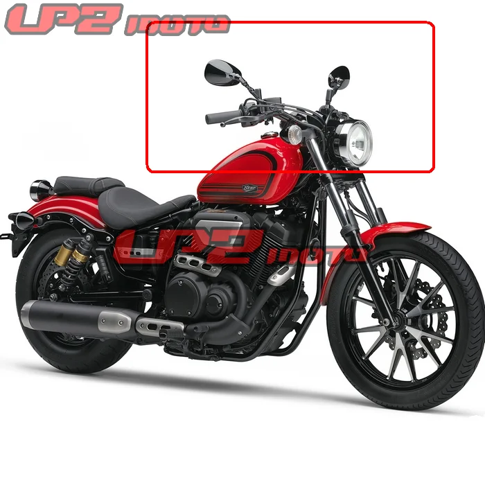 Для YAMAHA XV950 XVS950 XVS1100 XVS1300 заднего вида мотоциклетные зеркала заднего вида Reverser зеркало черный/хром