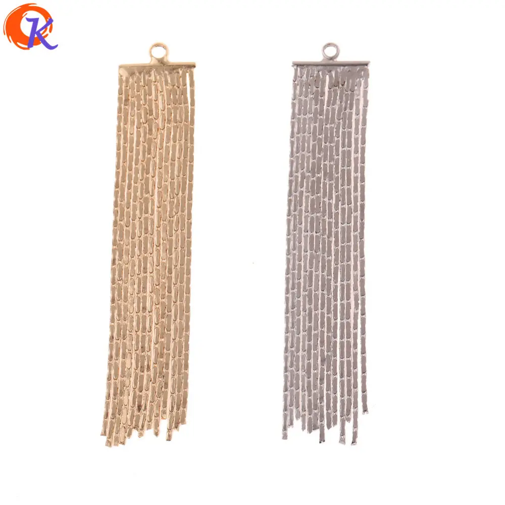 

Cordial Design 20Pcs 9*47MM Jewelry Accessories/DIY Earrings Making/Genuine Gold Plating/Chain Shape/Hand Made/Earring Findings