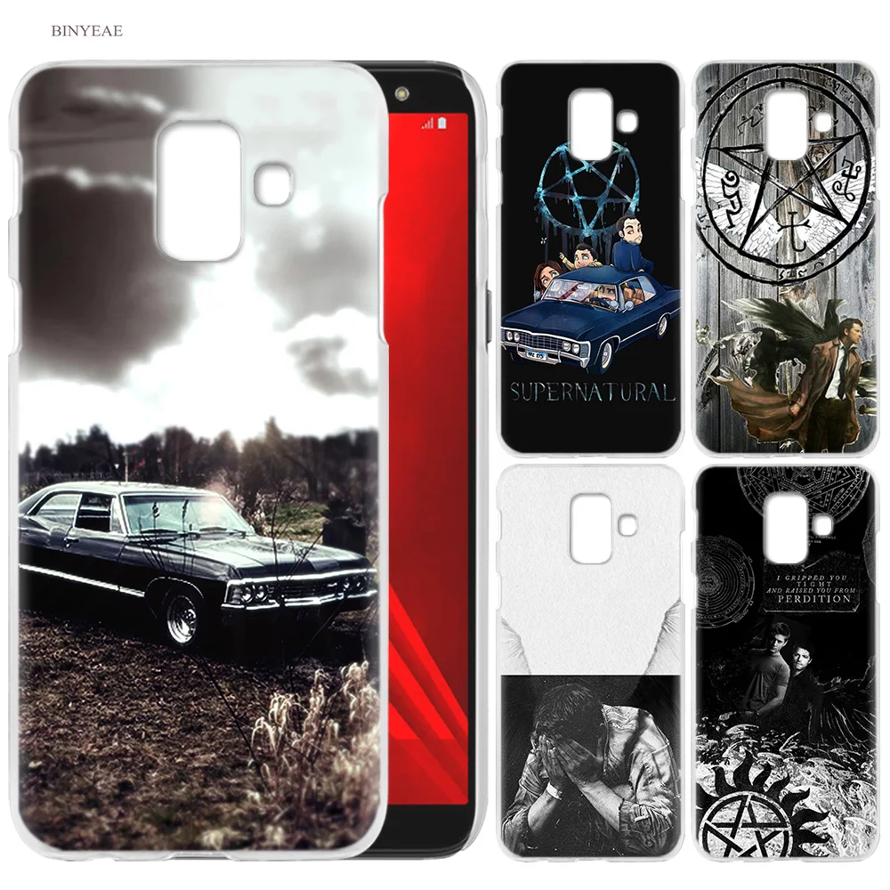 

Cell Phone Case for Samsung Galaxy S9 S8 S7 Edge Plus A6 A7 A8 A9 J4 J6 Plus 2018 Note 8 9 Cover Supernatural TV SHow