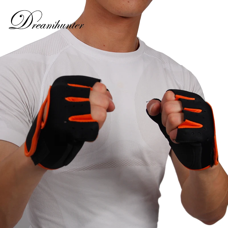 

Outdoor Cycling Half Finger Gloves Gym Fitness Anti-Slip Hiking Bicycle Bike Hand Protecting Gloves Guantes Ciclismo Verano