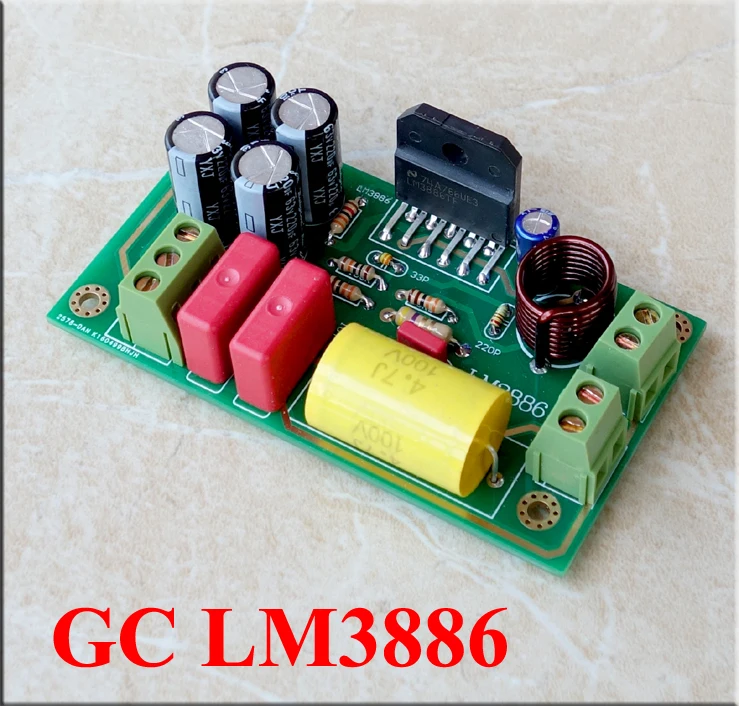 

Katherin CG version LM3886 68W lower distortion and more resistant version Amplifier board Kit