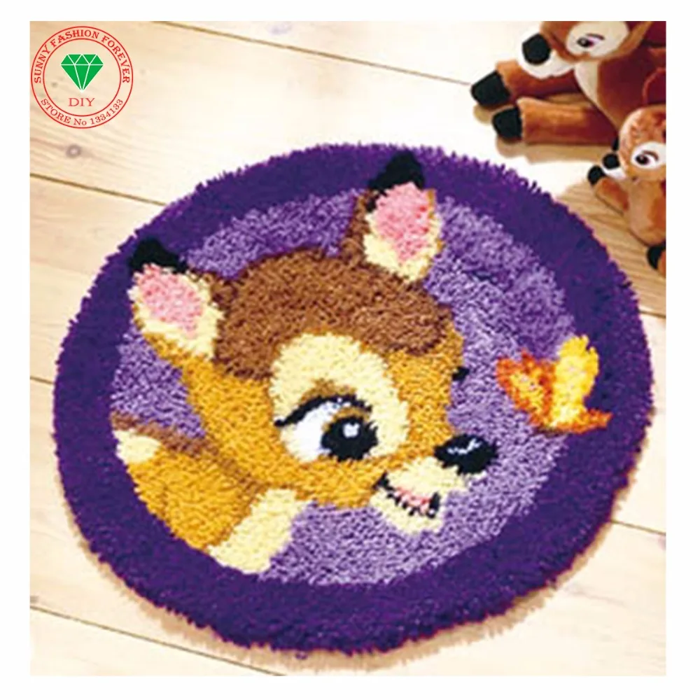 Needlework Cartoon Deer Cross Stitch Stitch Thread Needlework Cartoon Deer Cross Stitch Stitch Thread