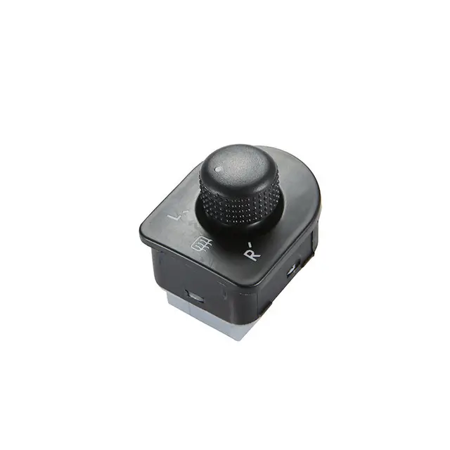 JIUWAN Car Side Mirror Control Switch Rearview Adjustment Heating Button Knob for VW Passat Bora Golf 4 Jetta MK4 Sagitar Touran