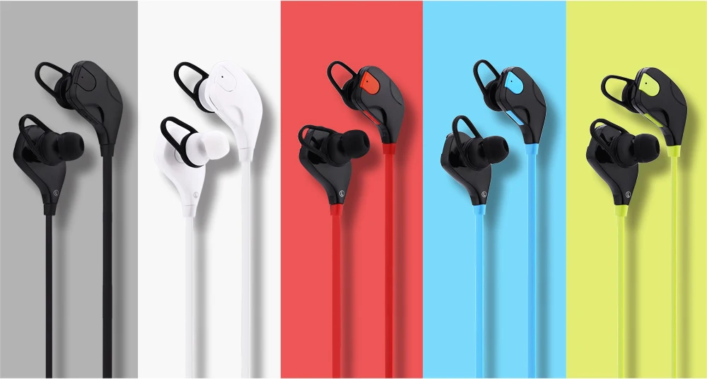 Lnbei Беспроводной Bluetooth 4.2 гарнитура наушники Шум шумоподавления Спорт Наушники