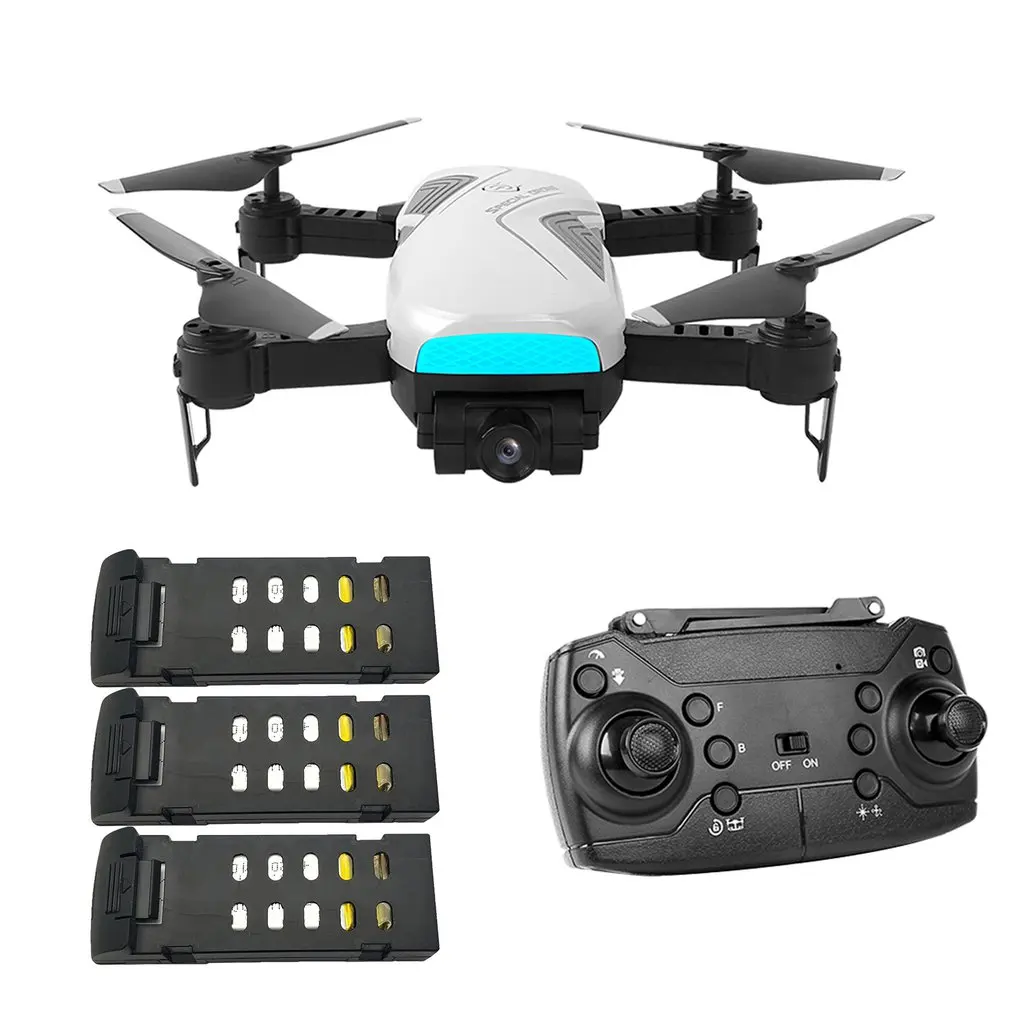 

LH-X41FB Optical Flow Dual Lens Drone Four Axis Drone Gesture Recognition Camera RC Drone with 2/3 Batteries and Remote Control
