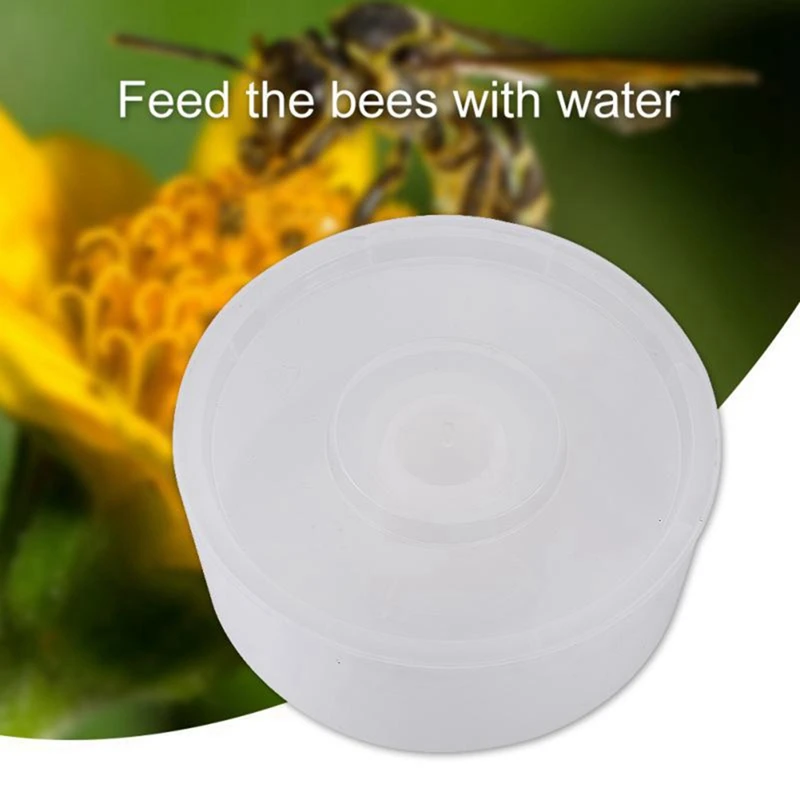 

Beekeeping Round Beehive Water Feeder Bee Drinking Hive Top Water Feeding Beekeeper Cup Tool