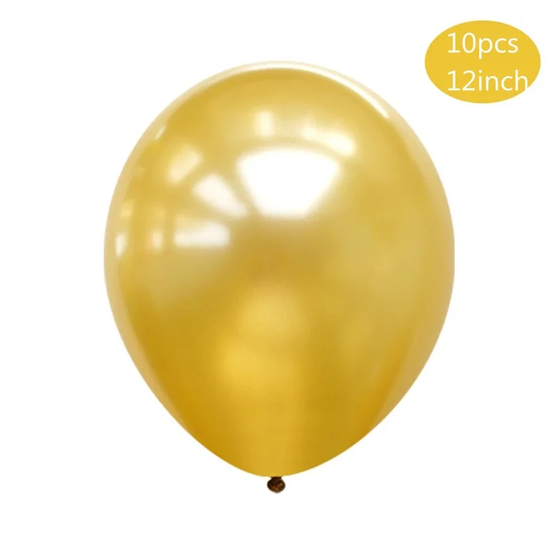 Set5 Latex Balloons 55 шт. вечерние украшения набор конфетти латексные шары лента бумажные вентиляторы фольга бахрома занавеска для дня рождения свадьба детский душ Декор - Цвет: Set5 Latex Balloons