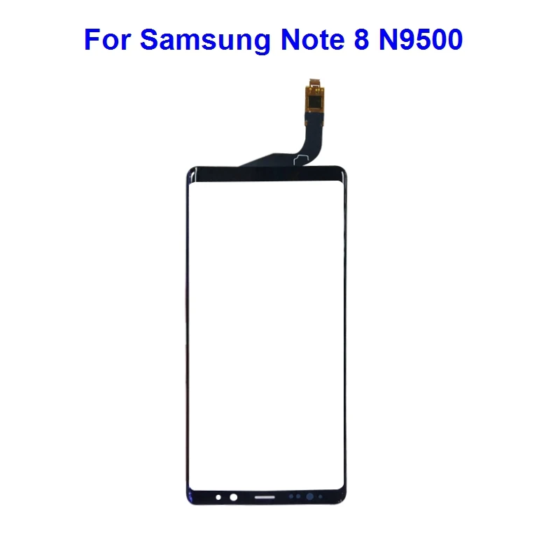 Replacement Screen Digitizer Front Glass Lens for Samsung Galaxy Note 8 N950 N9500 N950F LCD Touch Screen Glass Black with Tools (5)