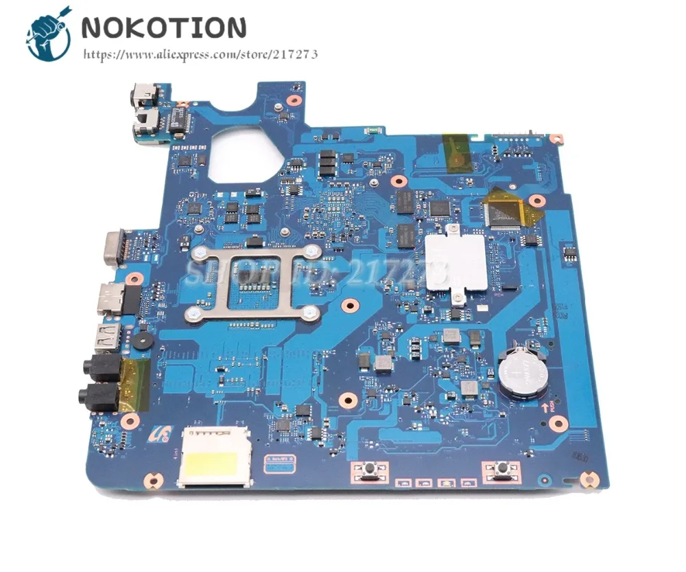 NOKOTION для samsung NP-NP300E5Z NP300E5Z NP300 ноутбук материнская плата Гнездо FS1 DDR3 BA41-01821A BA92-09481A BA92-09481B