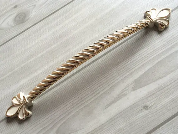 7 5 Extra Large Dresser Pull Drawer Handles Pulls Knobs White Gold Kitchen Cabinet Pulls Furniture