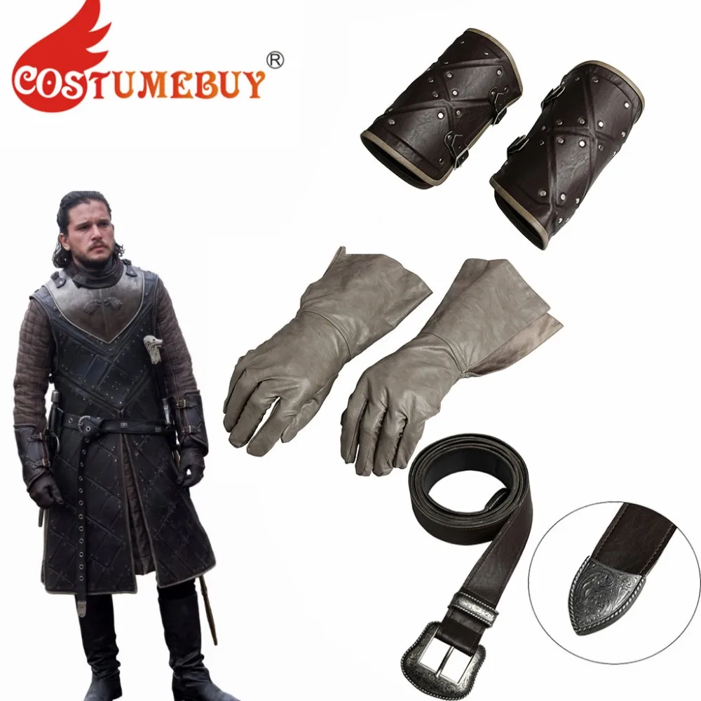 CostumeBuy/перчатки для костюмированной вечеринки 7 сезона Джон Сноу перчатки