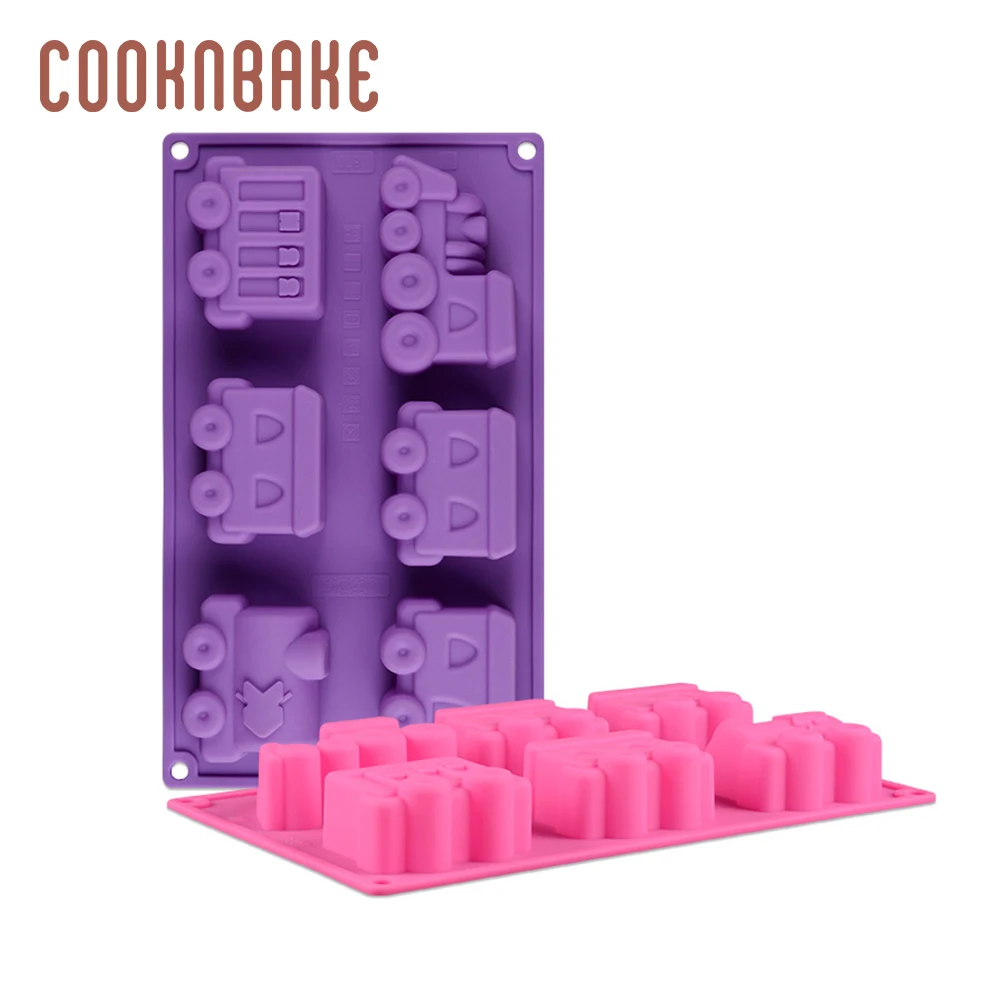 Силиконовая форма COOKNBAKE для выпечки кондитерских изделий поезда силиконовая