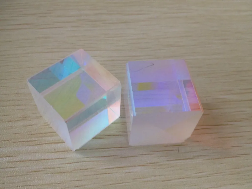 3 шт. 2.6X2.6X2.6CM дефектный крест дихроическая X кубическая Призма RGB комбинатор или