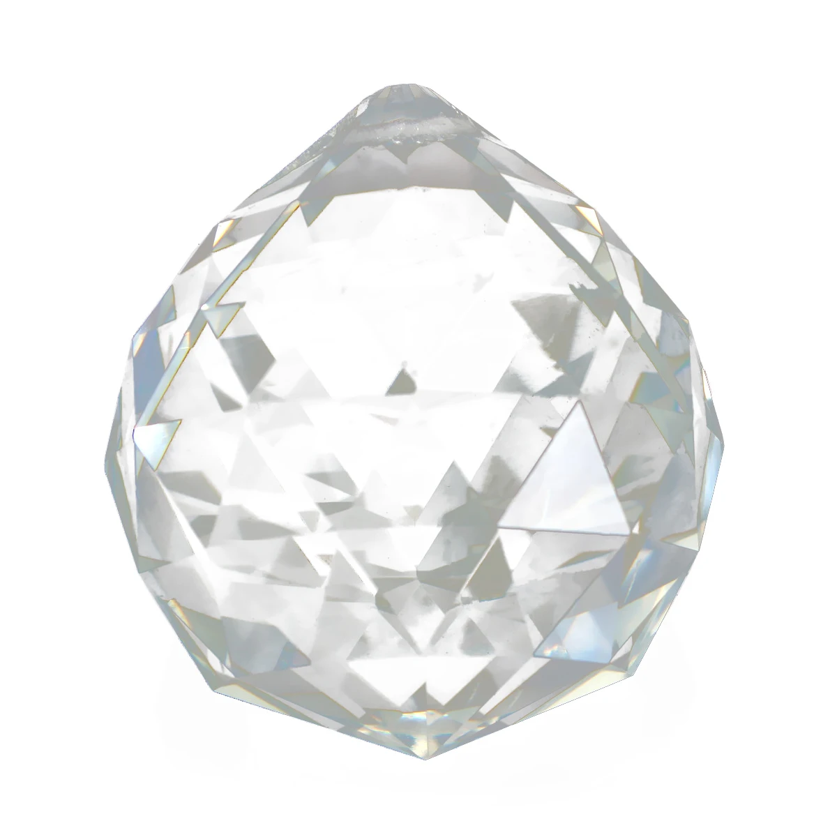

10pcs Crystal Glass Lamp Chandelier Prisms Party Decor Hanging Drop Pendant 40mm
