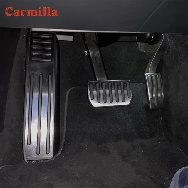 Us 1098 30 Offcar Pedals Cover Fit For Tesla Model S Model X 2016 2019 Gas Fuel Brake Foot Rest Pedal Pads Mats Cover Accessories In Pedals From