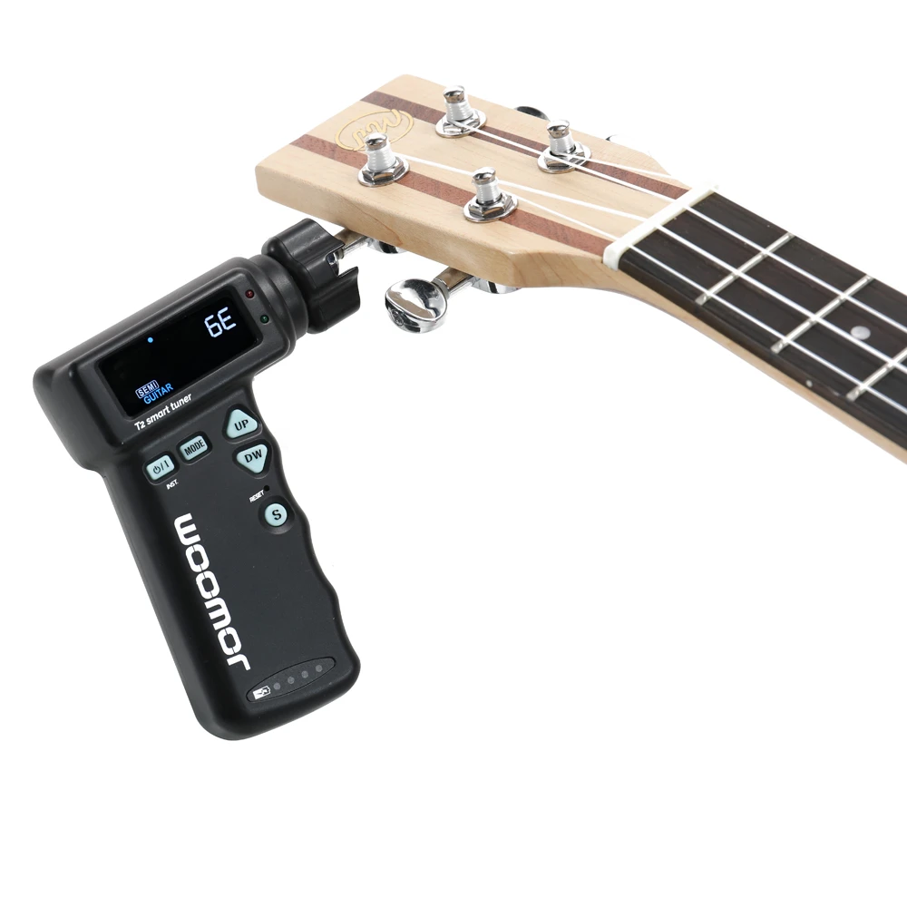 Afinador de inteligencia automático para guitarra, sintonizador de cuerdas, bobinador de de clavija, guitarras eléctricas acústicas automáticas, recargable|Partes y accesorios de guitarras| - AliExpress