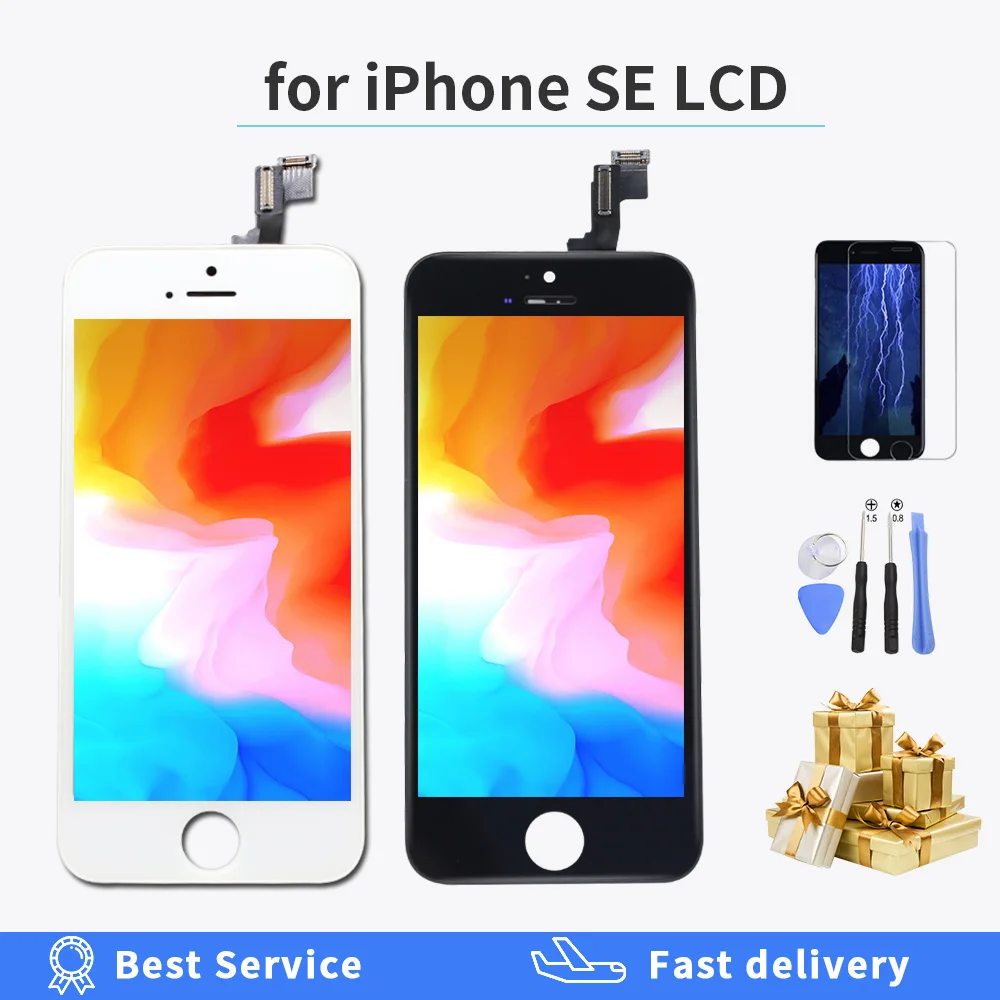 AAA + качество OEM ЖК дисплей для iPhone SE сенсорный экран дигитайзер сборка A1723 A1662 A1724