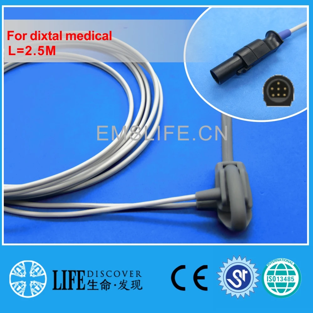 Длинный кабель neonate wrap spo2 sensor для DIXTAL Dx405/Dx2010/Dx2020/Dx2021 |