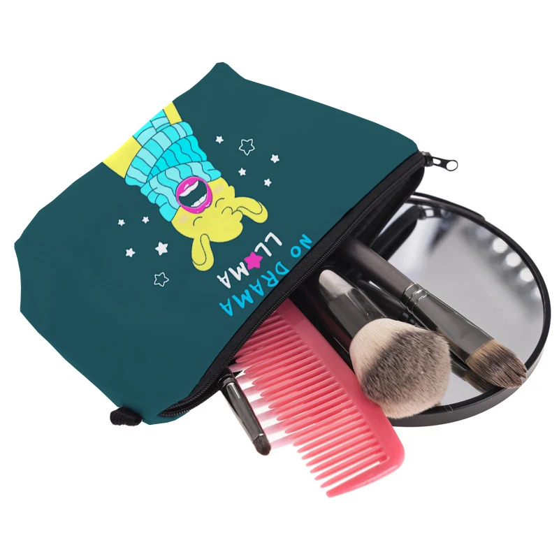 Jom Tokoy Cosmetic Organizer Bag Make Up Printing Llama Cosmetic Bag Fashion Women Brand Makeup Bag Hzb927 Jom Tokoy Cosmetic Organizer Bag Make Up Printing Llama Cosmetic Bag Fashion Women Brand Makeup Bag Hzb927