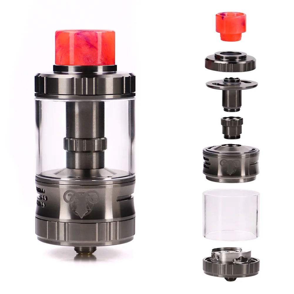 Más Vape G sabor Aries 30 RTA 10 ml/6 ml tornillo único AFC sistema 510 hilo Vape atomizador vs aromatizador de vapor plus - 3