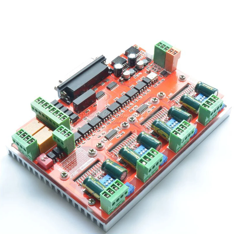 4 eixo CNC stepper motor driver Breakout Board parallel Módulo LV8727