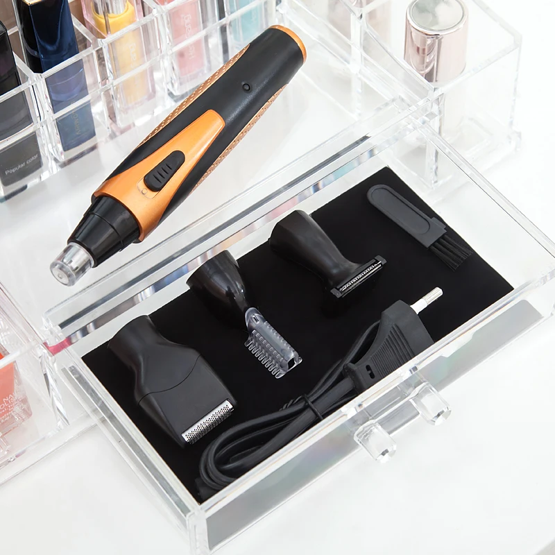 4 In 1 Rechargeable Electric Nose Hair Trimmer Removal Clipper