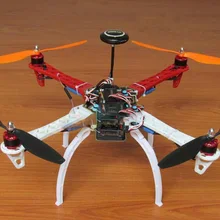 DIY F450 комплект квадрокоптера и APM2.8 Контроллер полета и NEO-7M gps+ gps кронштейн и 920KV бесщеточный двигатель и Simonk 30A ESC и 1045 Propel