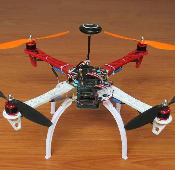 

DIY F450 Quadcopter Kit &APM2.8 Flight controller& NEO-7M GPS+GPS Bracket& 920KV Brushless motor& Simonk 30A ESC&1045 Propel