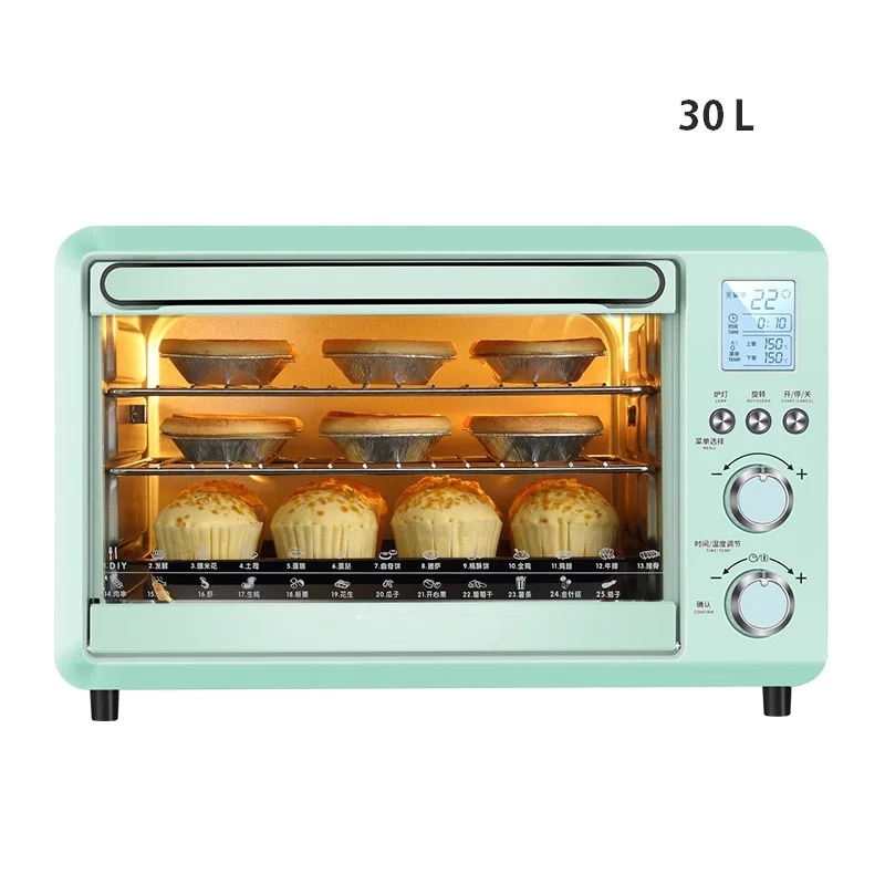 DMWD 30L Household Intelligent Electric Oven DIY