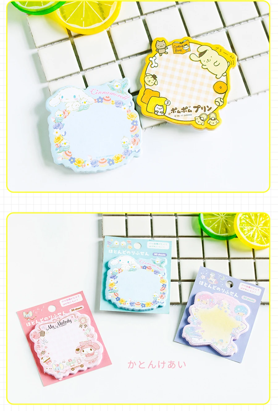 1X японский sanrio sticky note Post memo pad Kawaii школьные принадлежности планировщик наклейки бумажные закладки корейские канцелярские принадлежности