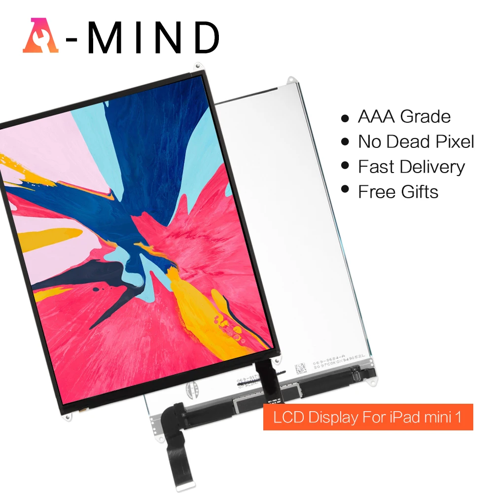 Для ipad mini 1 A1432 A1454 A1455 сенсорный экран дигитайзер панель без домашней кнопки и