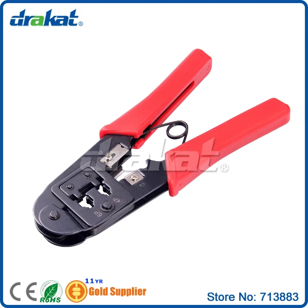 Telecom RJ11 RJ12 (6P6C/6P4C/4P4C/4P2C) инструмент для обжима|rj11 rj12|rj12 crimping tooltelecom tools |