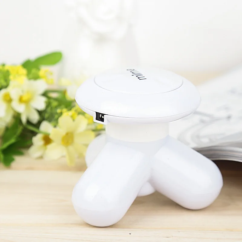 New small wave vibration massager electric handle battery USB full body