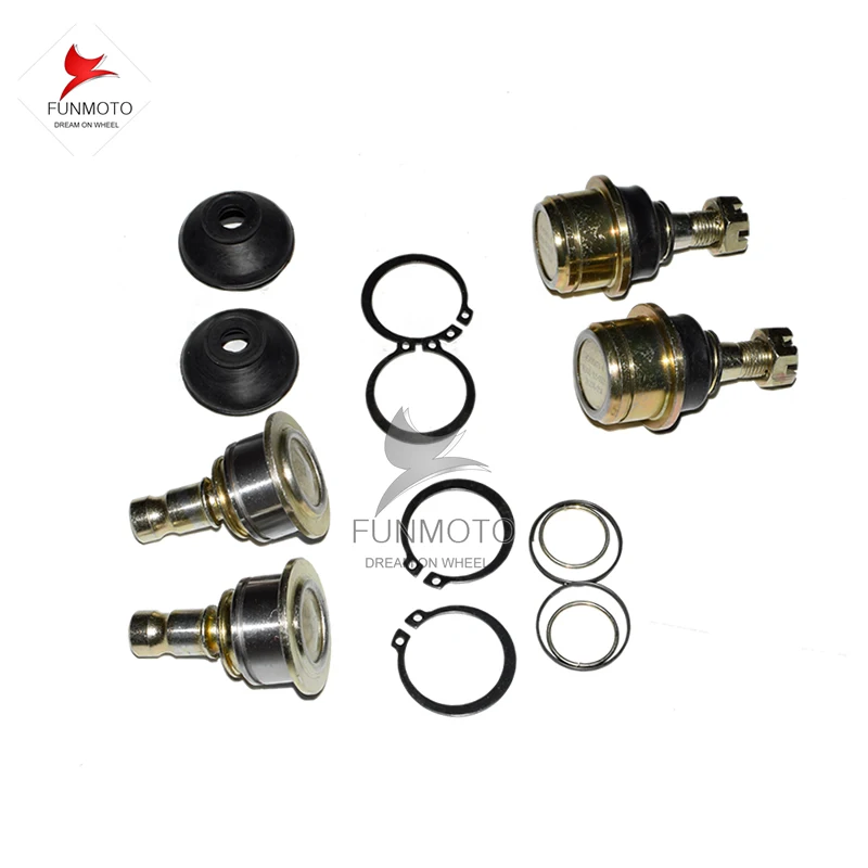 one set 4PCS A Arm ball joint for HISUN 400 500ATV QUAD ALSO ALSO FIT SUPERMACH