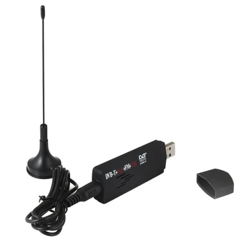 

AAAE Top R820T+ RTL2832U USB 2.0 DVB-T SDR FM DAB TV Tuner Receiver Stick for PC Laptop