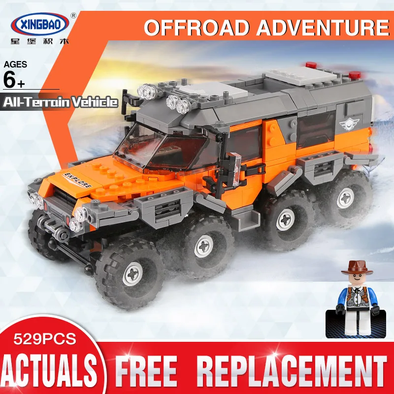 Xingbao 03027 Technic серия внедорожник набор строительных блоков Кирпичи техническая
