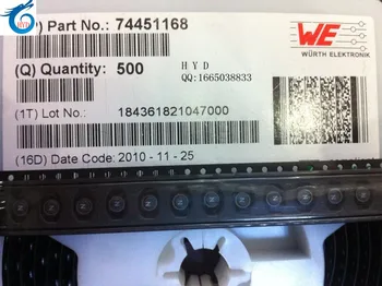 

74451168 68UH 0.4A SMD screen N 6.6X4.45MM WURTH shielded inductor