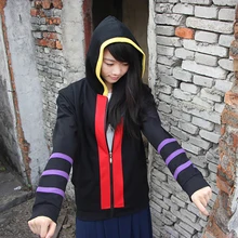 Top Anime Assassination Classroom Logo Zipper hoodie with Hat Autumn Winter Sweatshirt Cotton Hoody cosplay Clothes Size M-XXL