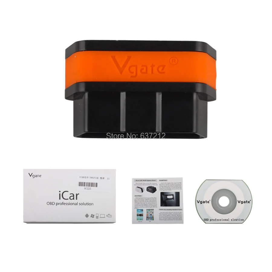 Беспроводной диагностический инструмент Wifi OBD2 SAE J1850 PWM VPW Scan Icar 2 Vgate Icar2