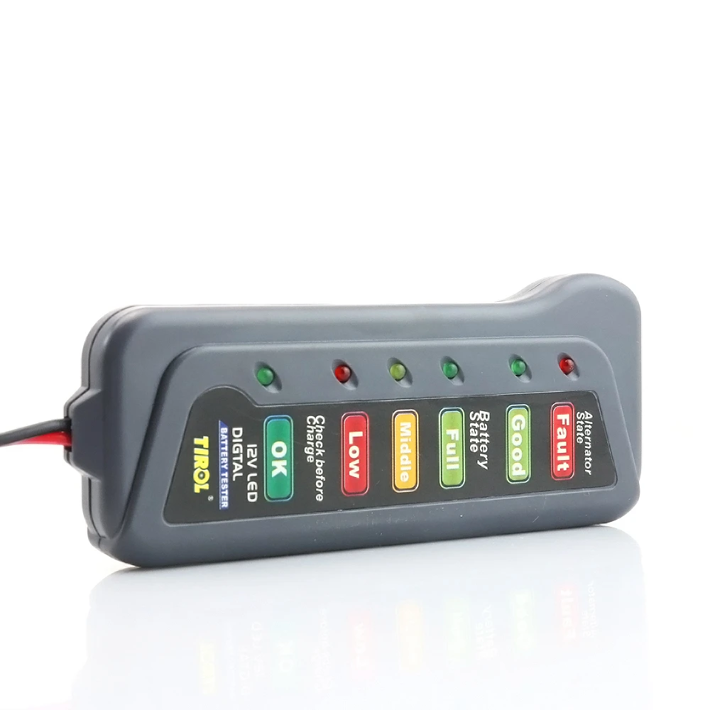 Battery Tester Digital Capacity Tester Checker For 12V Battery
