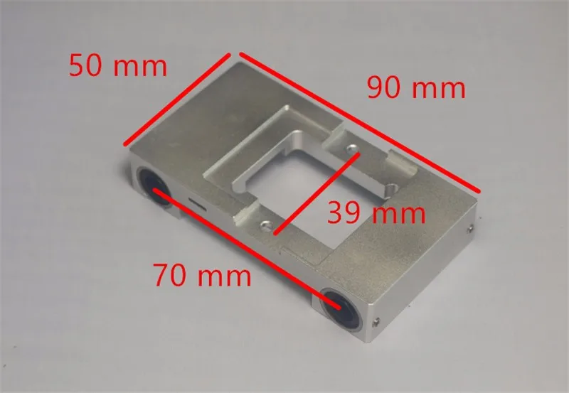 Обновления репликатора 3d принтер обновление из металла Алюминий каретки Flashforge CTC mbot3d wanhao 3D принтер Запасные части быстрая доставка